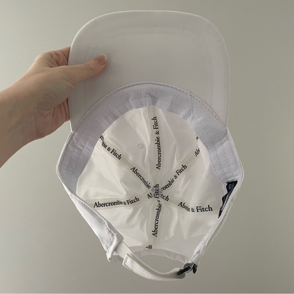 Abercrombie White Ball Cap - Picture 5 of 6